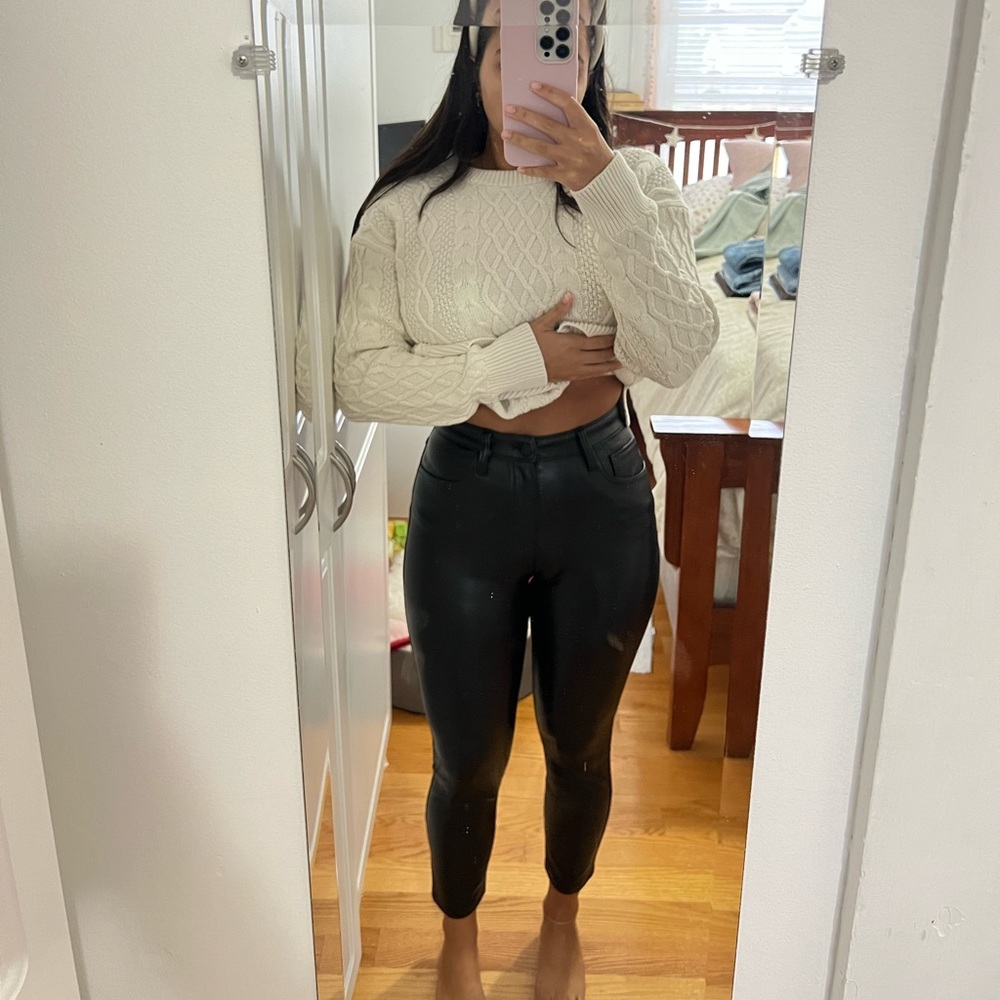Abercrombie & Fitch Leather Pants